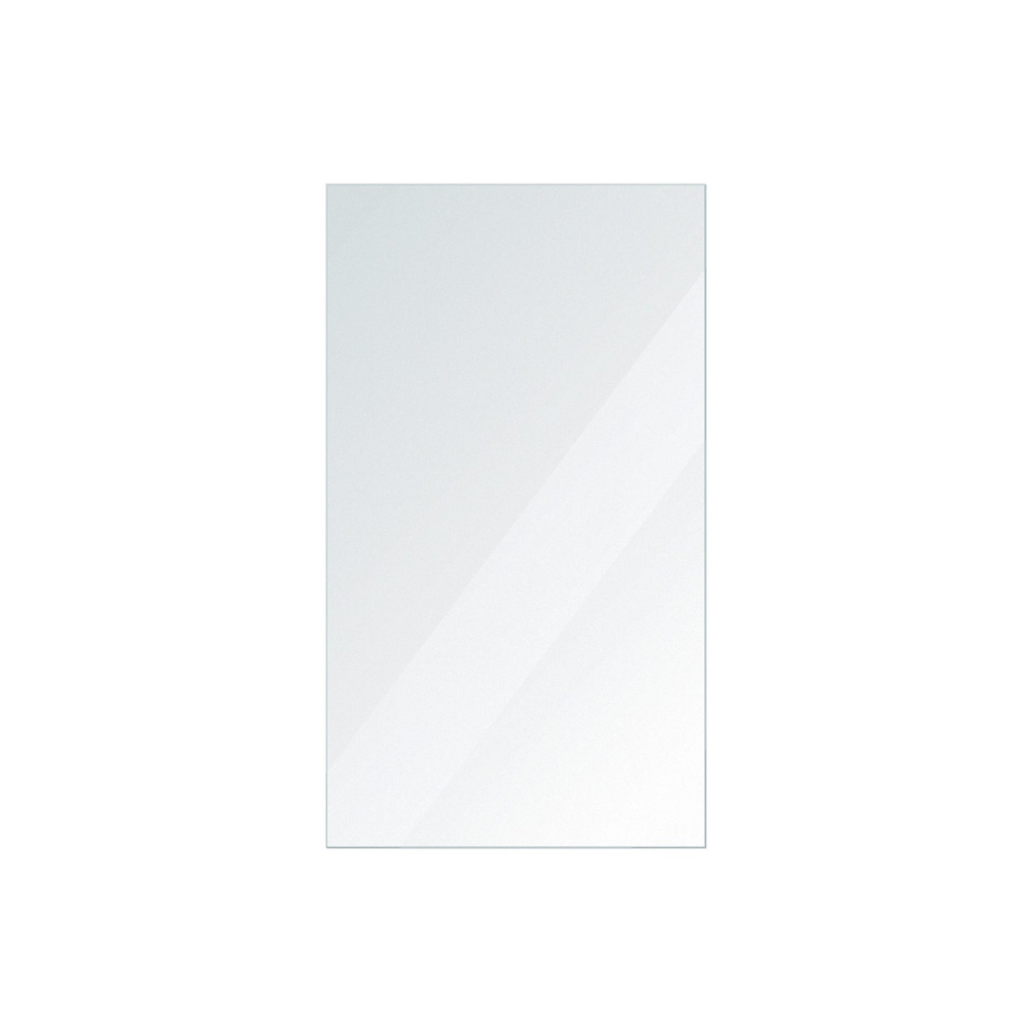 24" x 42" Tempered Glass Railing Panel For Our Aluminum Glass Rail Kits