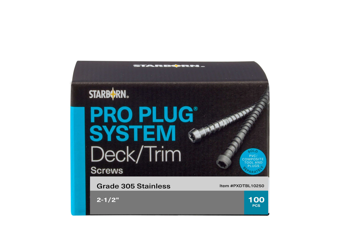 Pro Plug Screws for composite decking