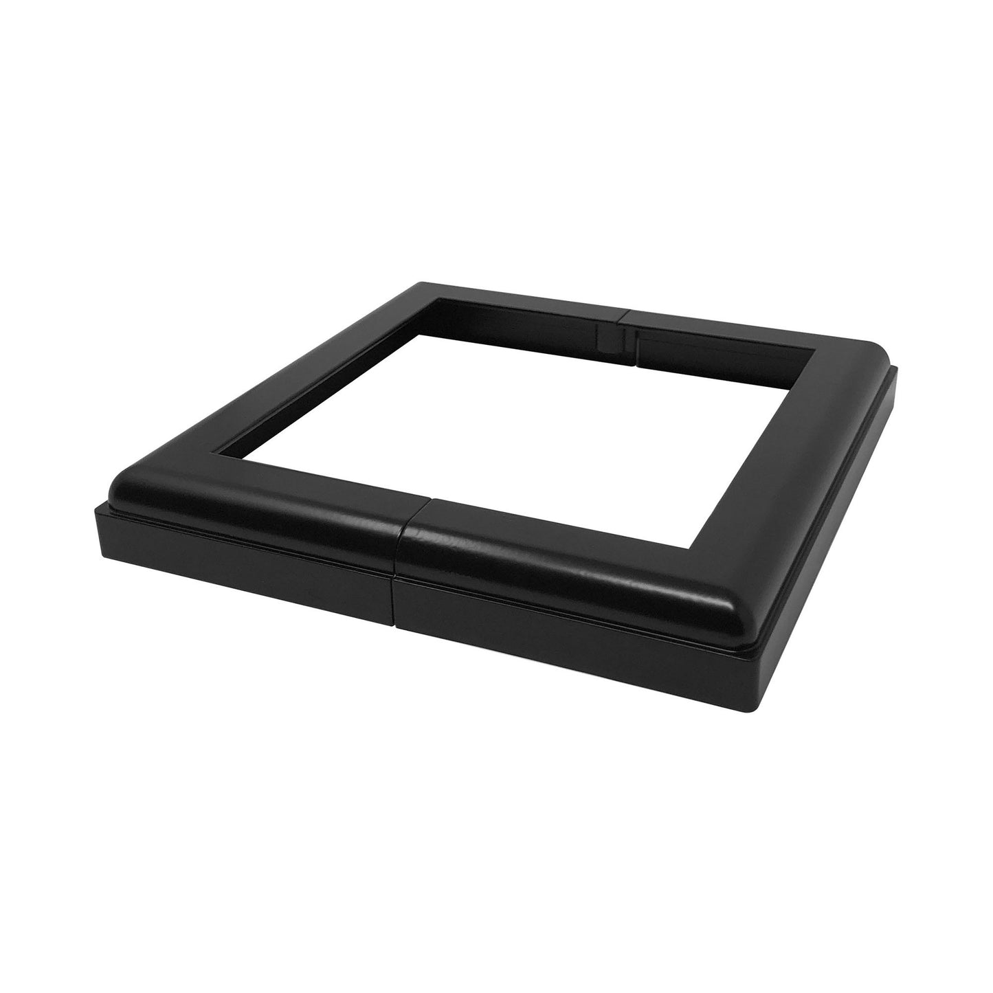 Black Aluminum 6″ x 6″ Post Base Cover