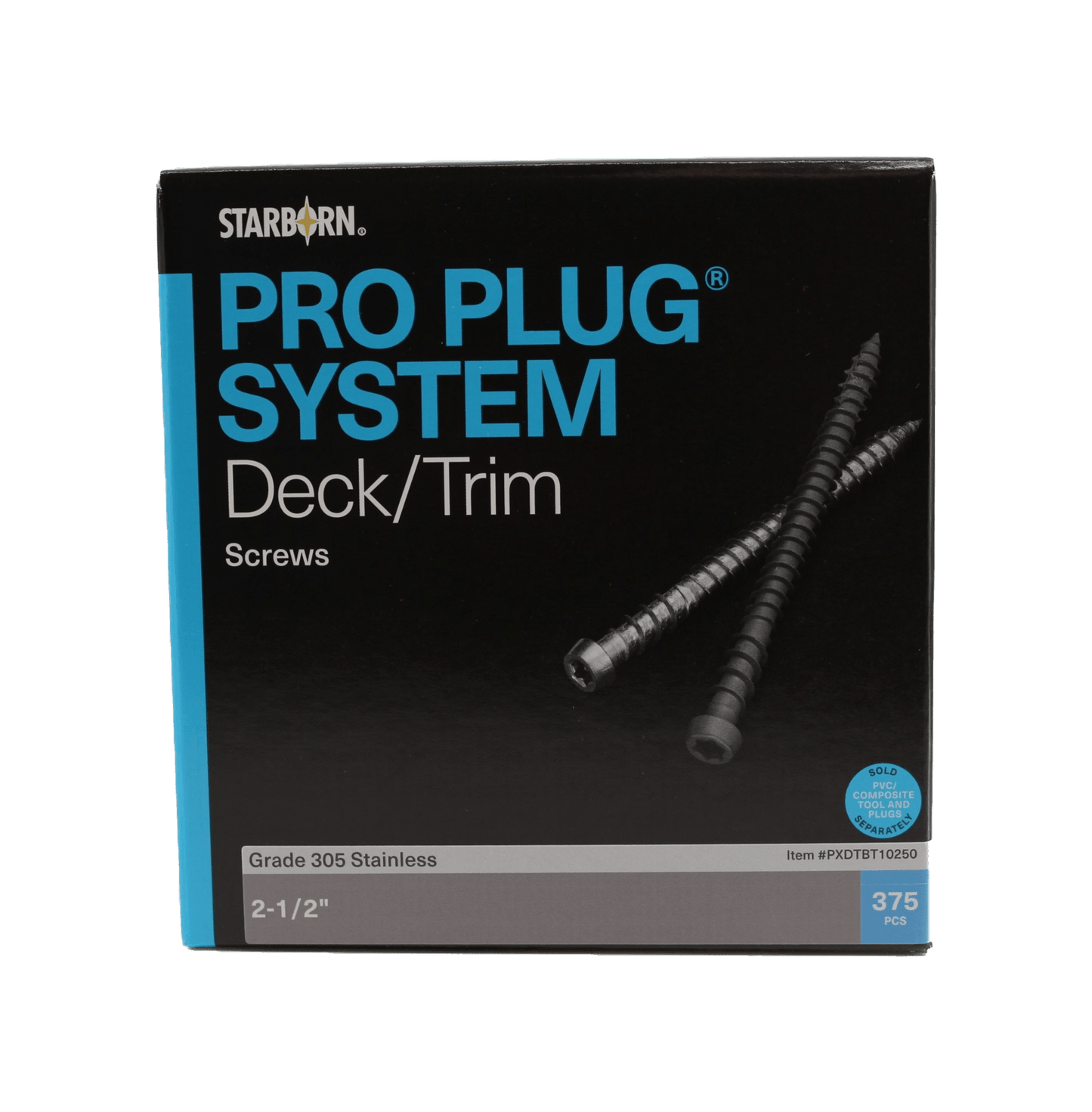 Pro Plug Screws for composite decking