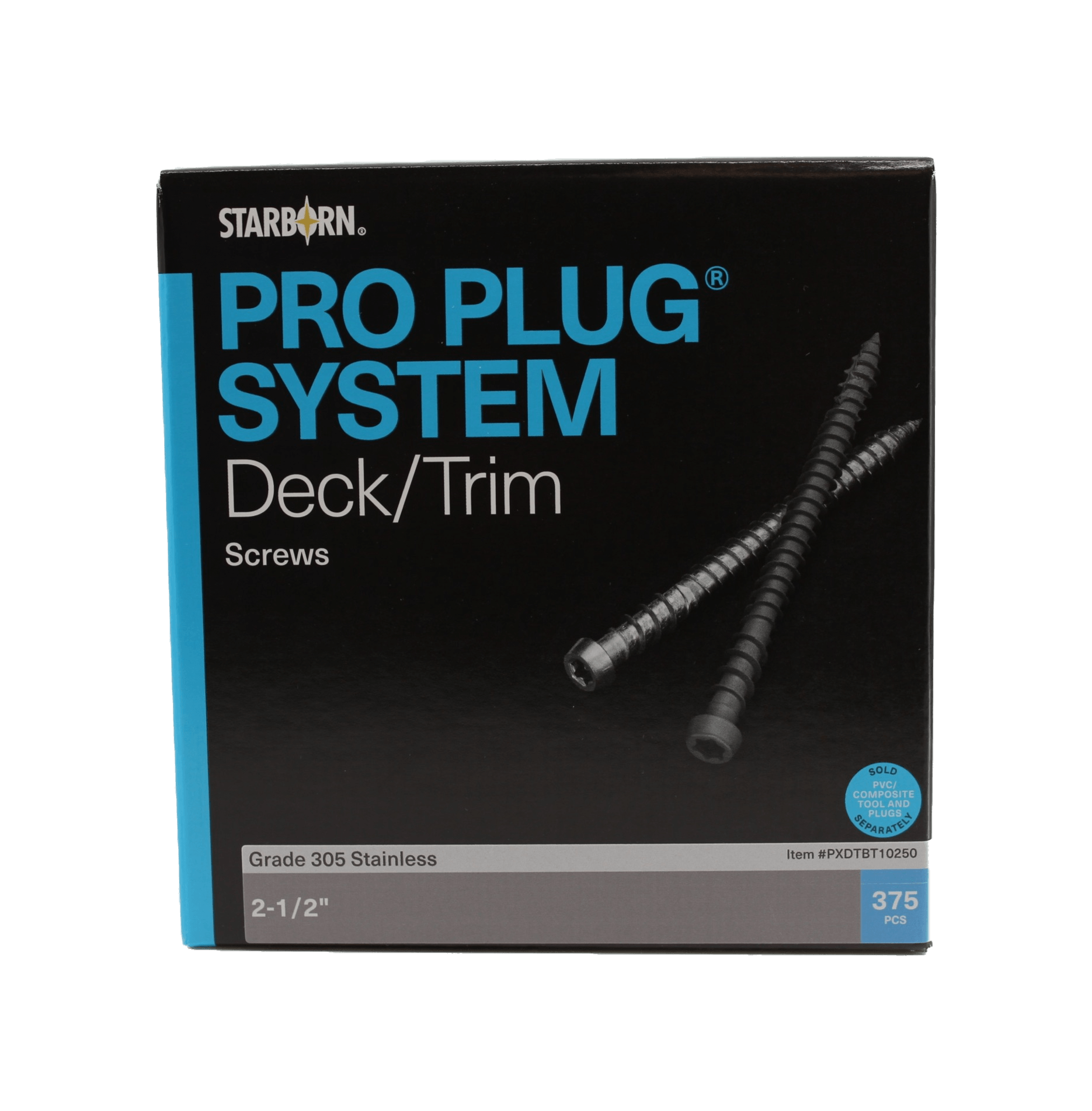 Pro Plug Screws for composite decking