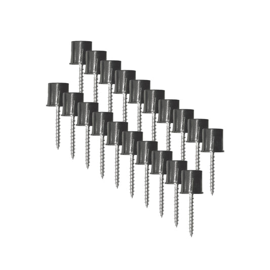 Surface Mount Deck Rail Connectors (20 pcs) for 3/4″ Round Balusters