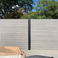 TruNorth Slide & Go Enviro Composite Fence Black Cap Rail 6'